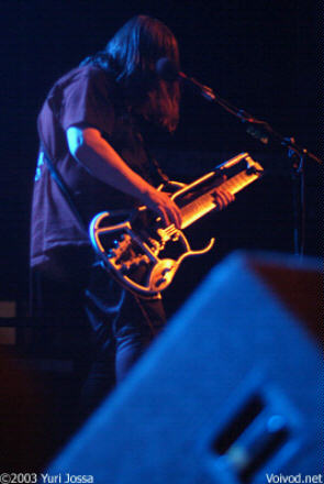 Piggy on stage with the F4c